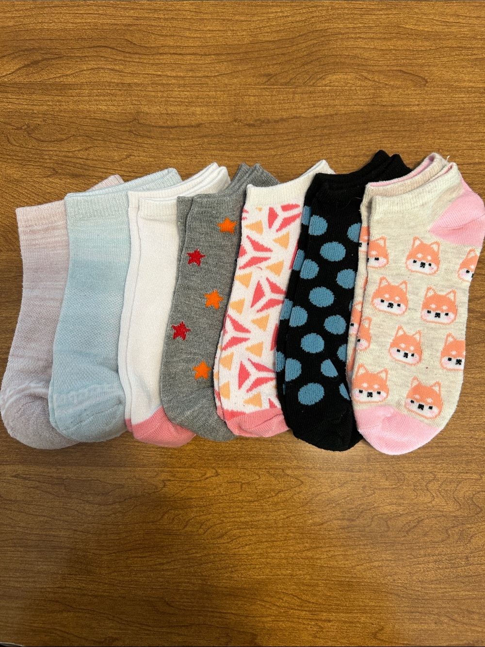 Assorted Women's Low-Cut Socks